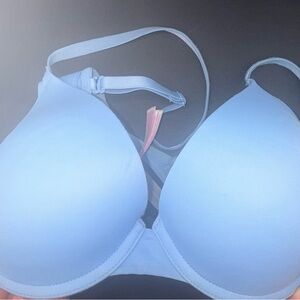 PINK Victoria's Secret Light Blue Padded T-Shirt Bra
